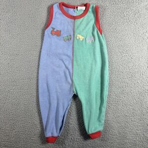 Vintage Baby One Piece Romper 18 Months Y2K 90s 80s Outfit